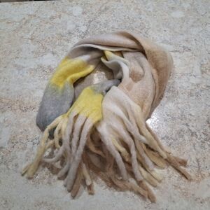 Anna & Ava Scarf One Size Nwy Multicolor 14 x 84 (Excluding Fringe)